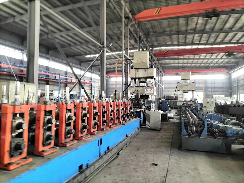 Guardrail production line