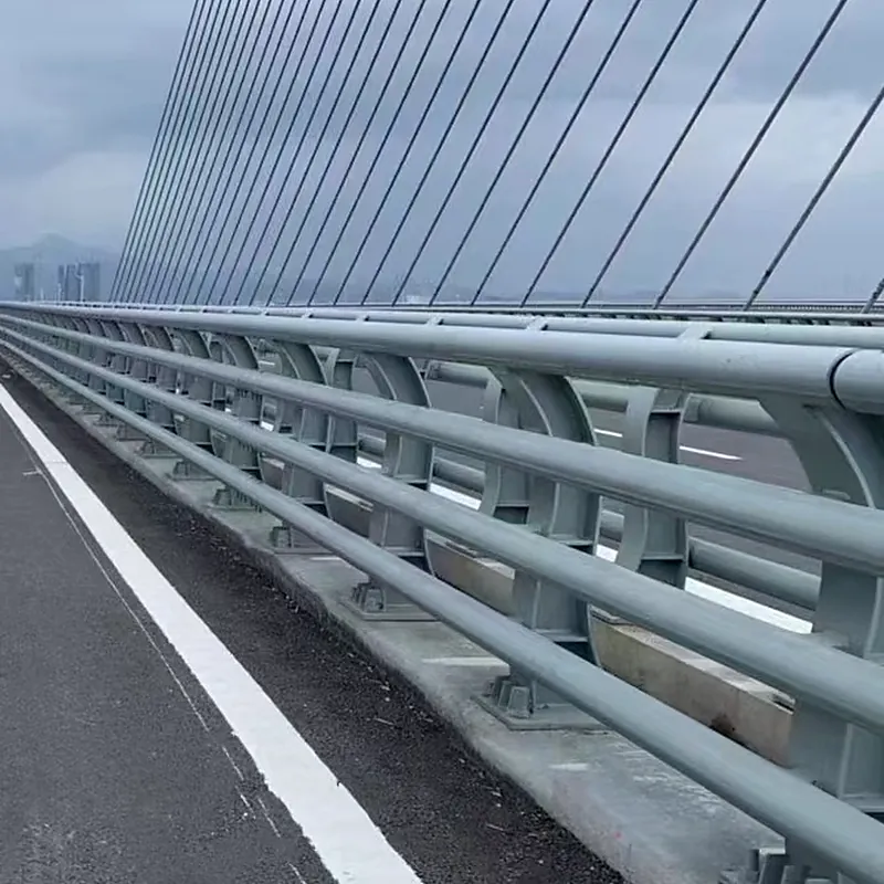 galvanized-tubular-cable-stayed-bridge-guardrail