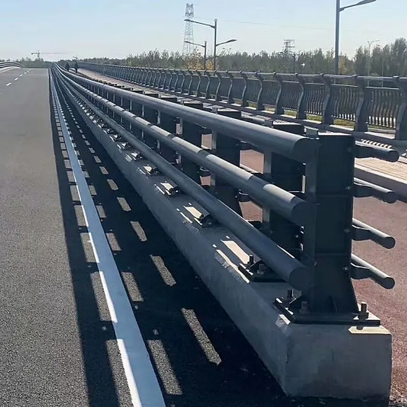 multi-rail-steel-bridge-guardrail